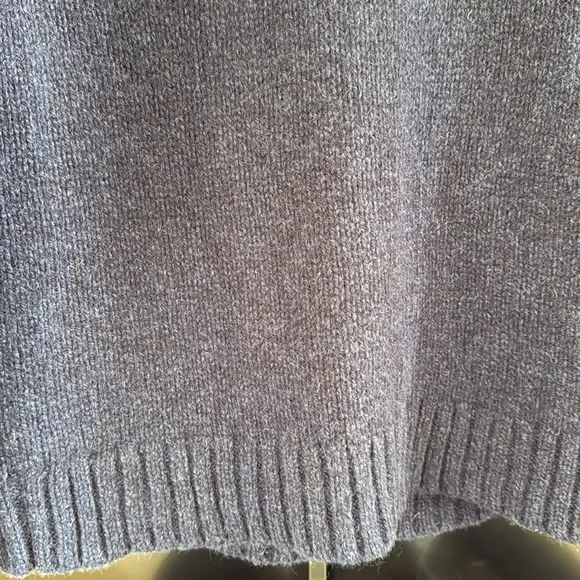 LL Bean Classic Heritage Fair Isle Navy Green 100% Lambs Wool Women’s Sweater M - Picture 9 of 17